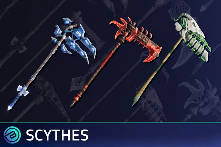 Stylized Scythes - RPG Weapons