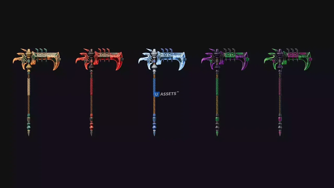 Stylized Scythes - RPG Weapons