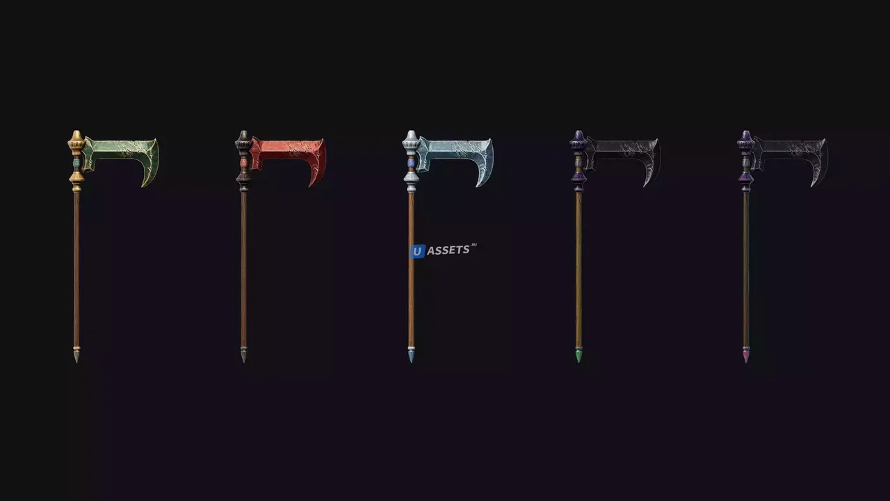 Stylized Scythes - RPG Weapons