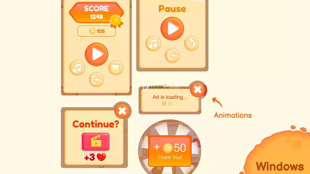 Sweet Land GUI