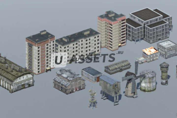 Mobile Buildings Pack (17 in 1)
