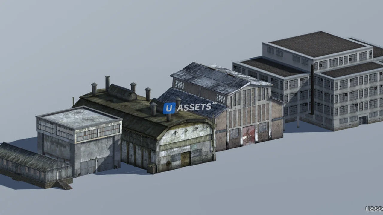 Mobile Buildings Pack (17 in 1)