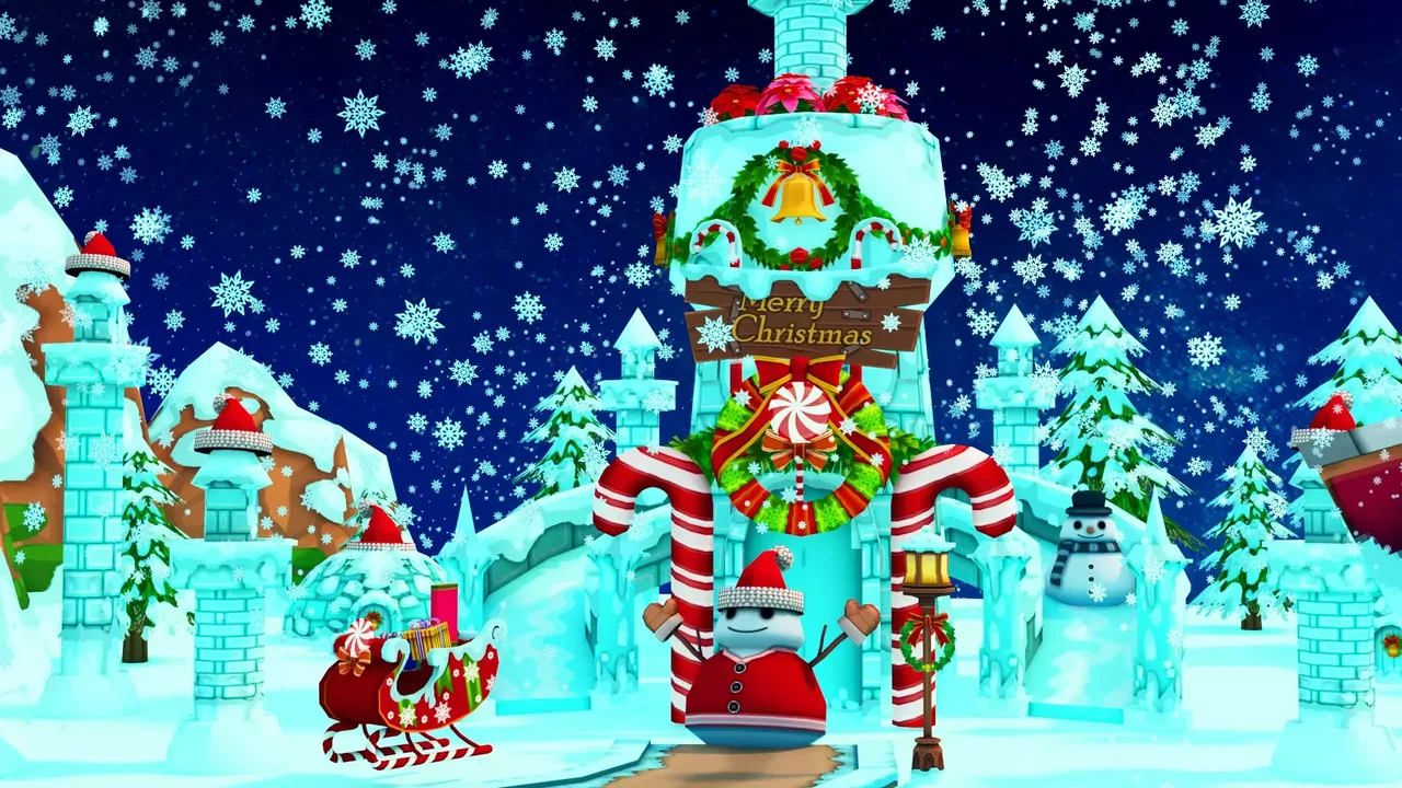 Christmas Cartoon Farm