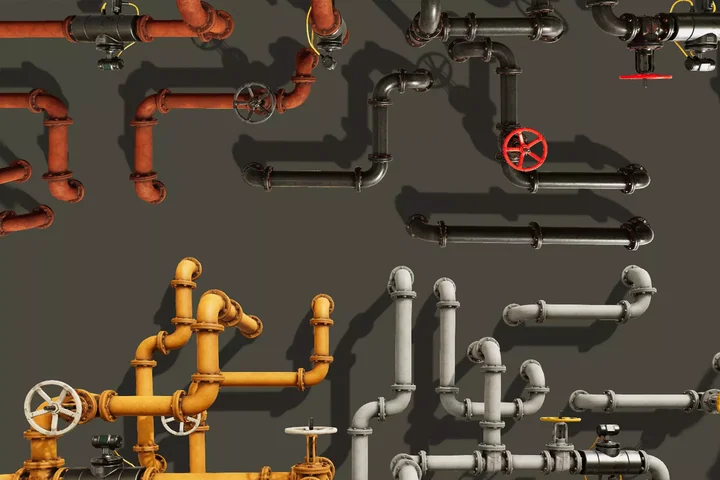 PBR Modular Pipes Set