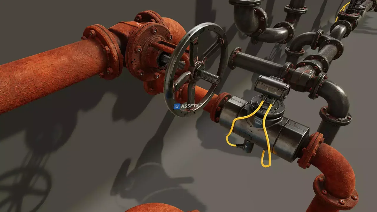 PBR Modular Pipes Set