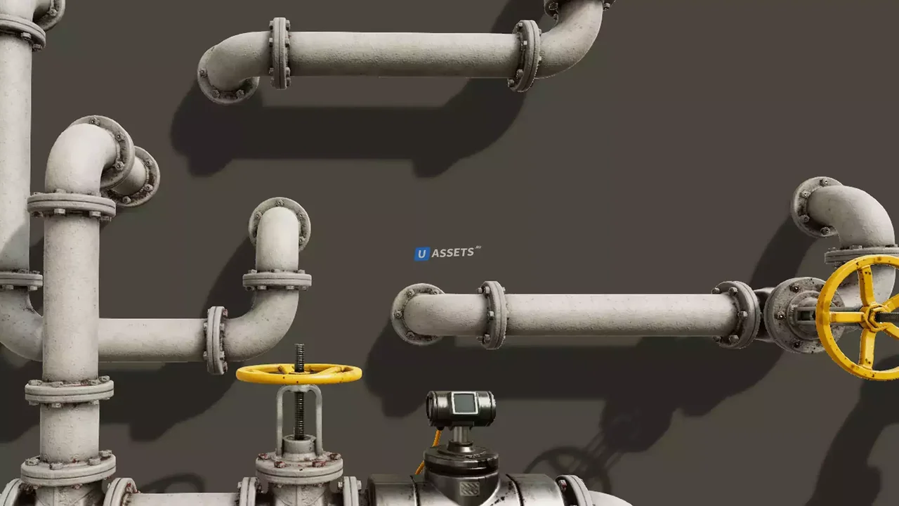 PBR Modular Pipes Set
