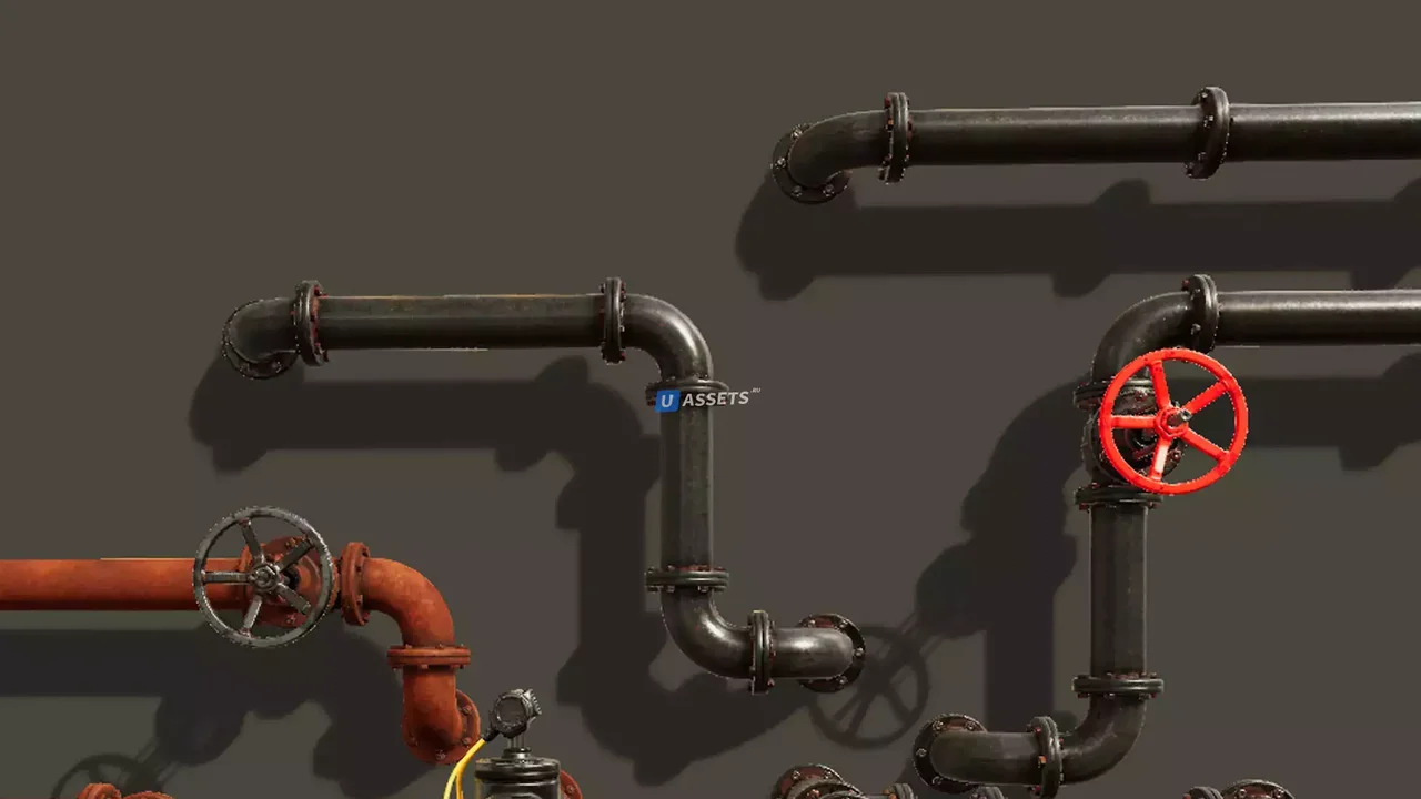 PBR Modular Pipes Set