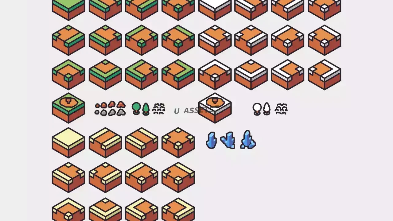 Isometric Tower defense pack