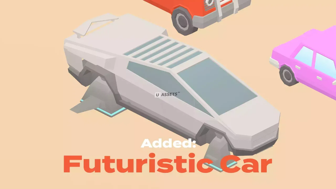 Low Poly: Vehicles