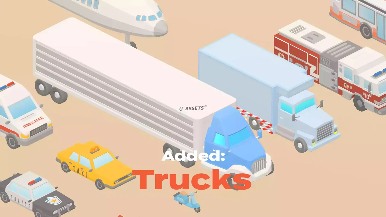 Low Poly: Vehicles
