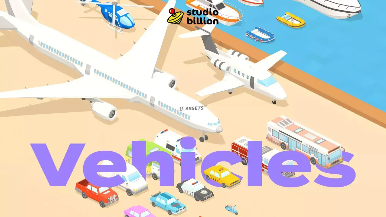 Low Poly: Vehicles