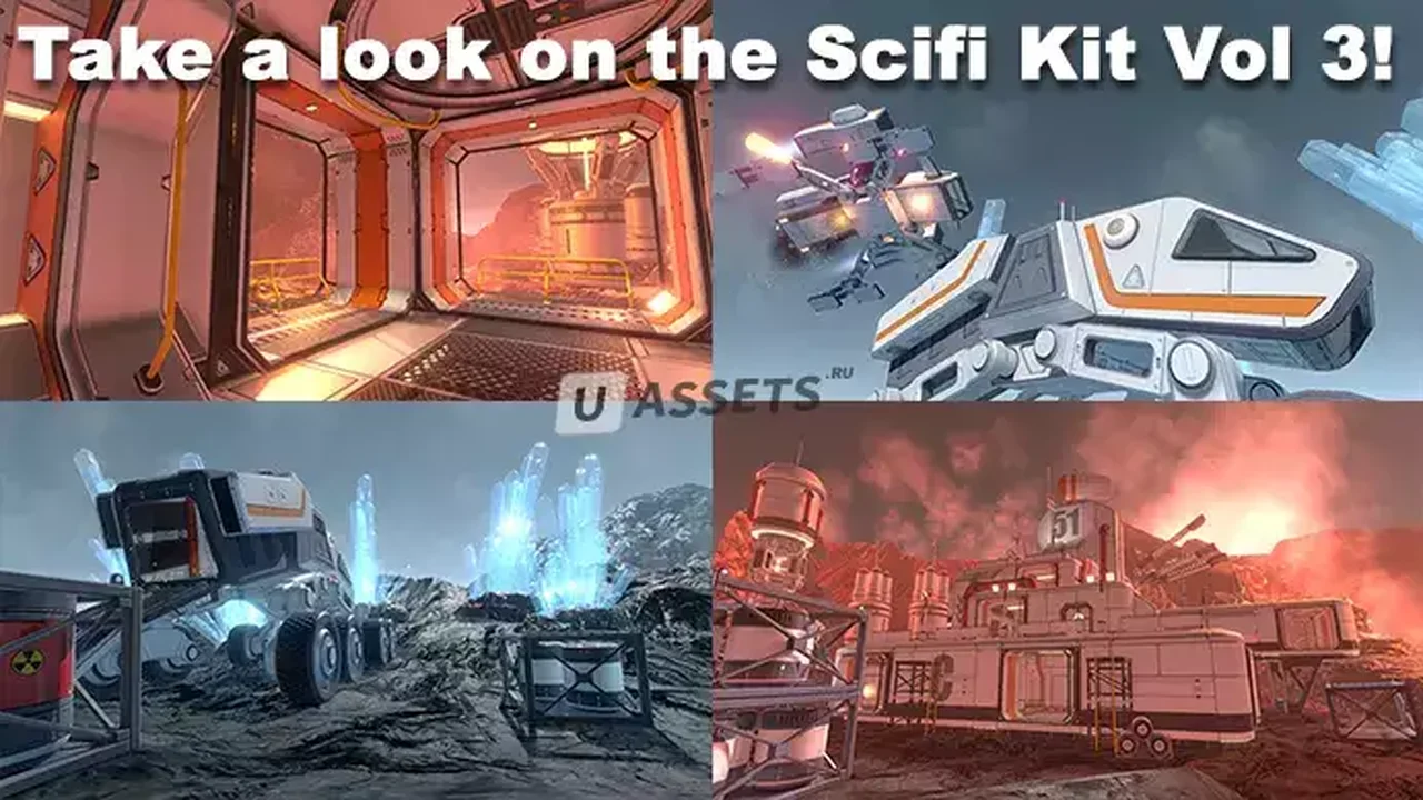 3D Scifi Kit Vol 2