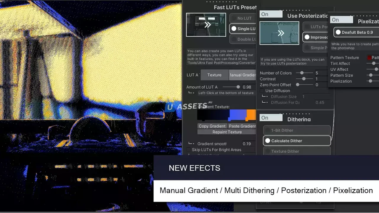 UFP - Ultra Fast PostProcessing (URP, Default)