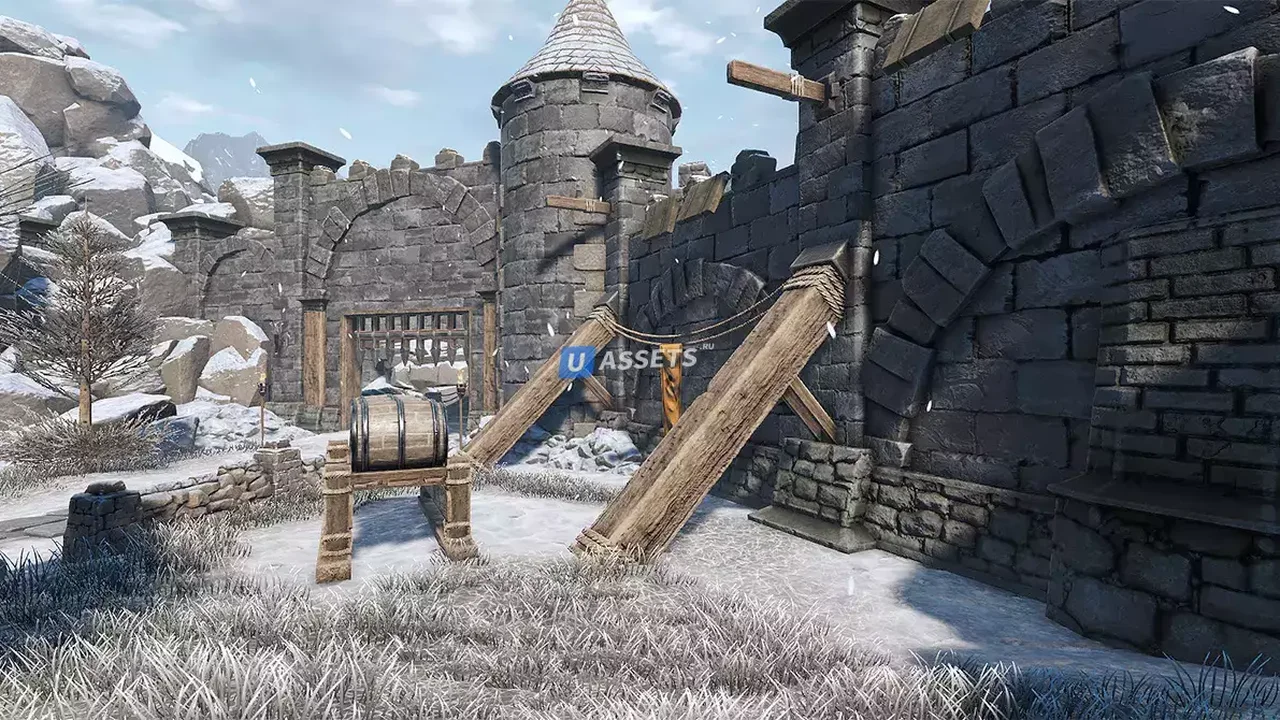 Frozen Fortress - Environment