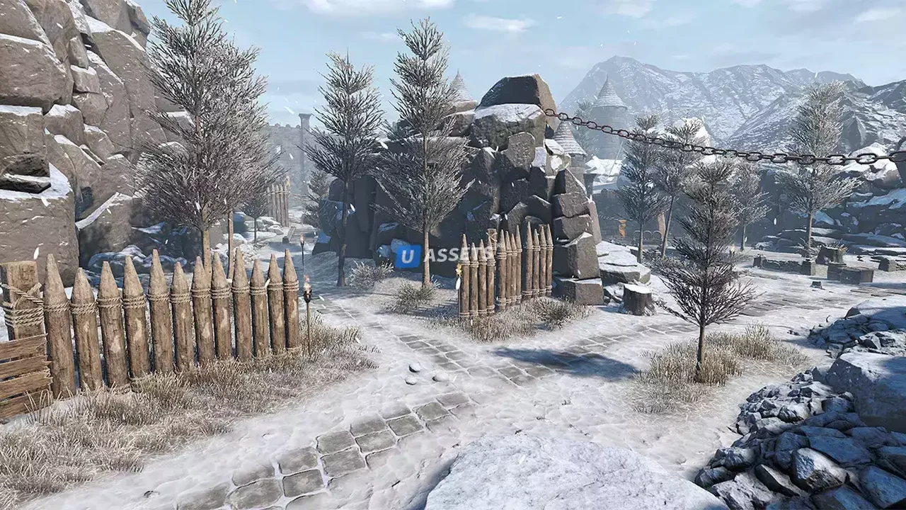 Frozen Fortress - Environment