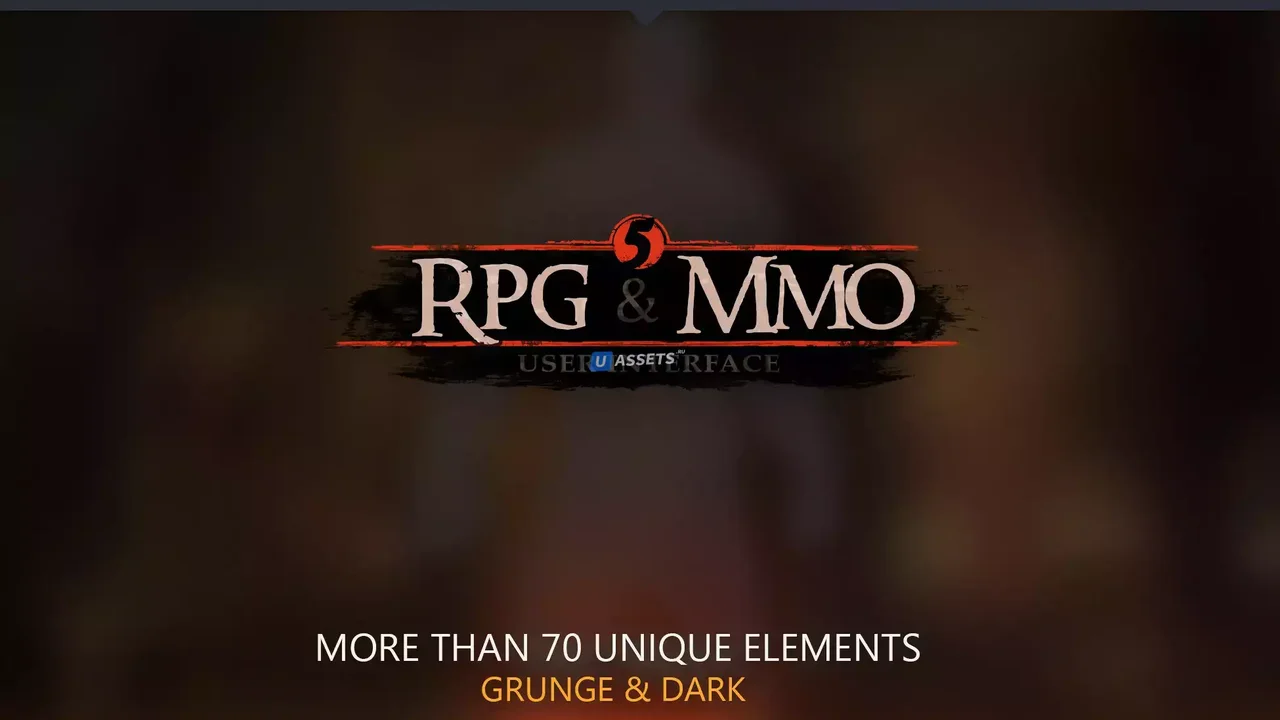 RPG & MMO UI 5