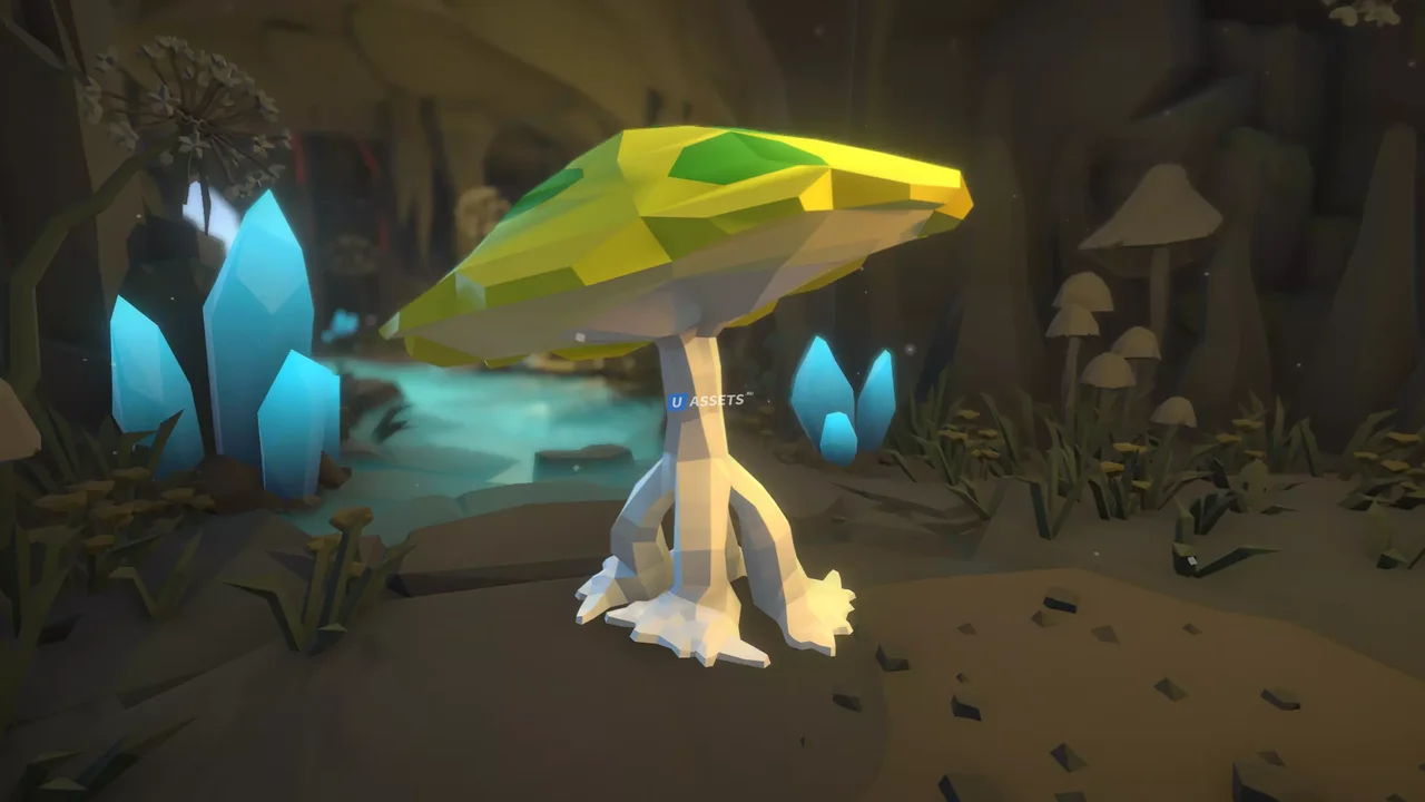 Low Poly Character - Mushroom Monster - Fantasy RPG