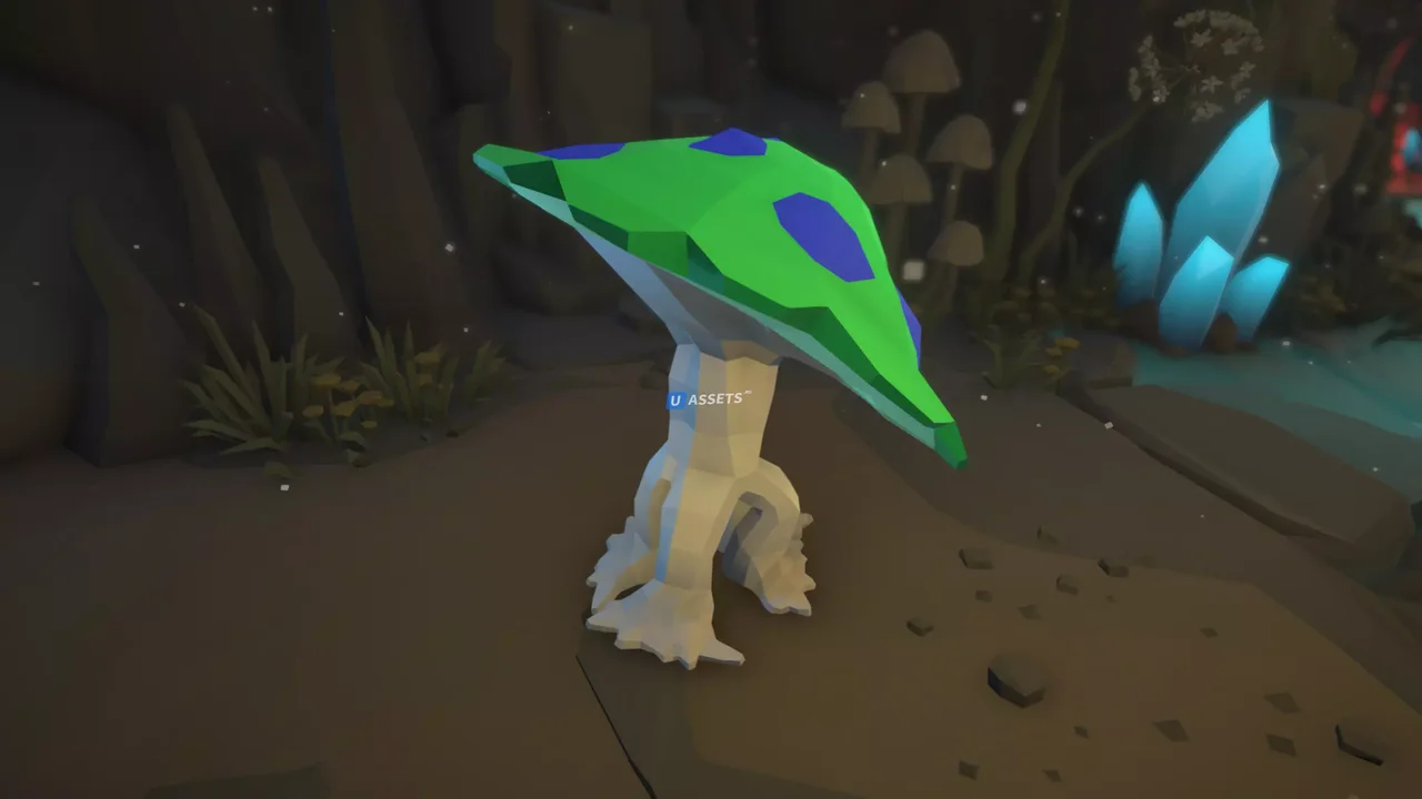 Low Poly Character - Mushroom Monster - Fantasy RPG