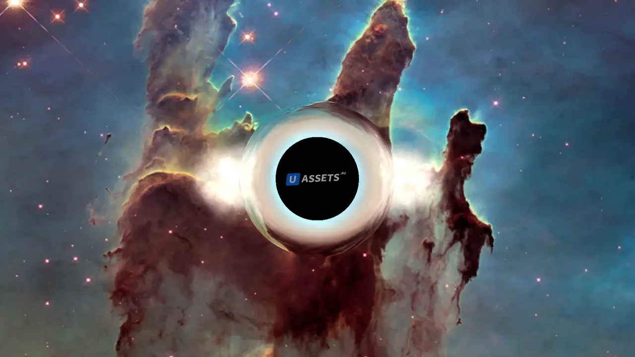 Black hole shader (2D/3D)