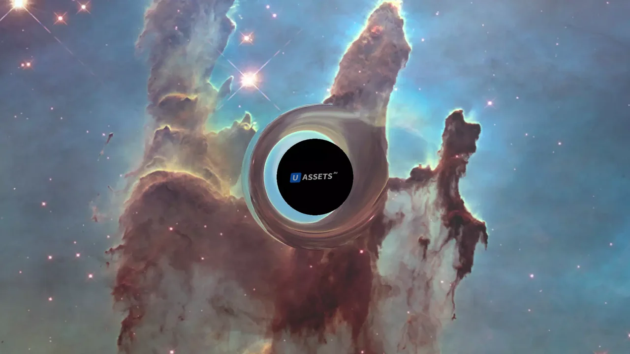Black hole shader (2D/3D)