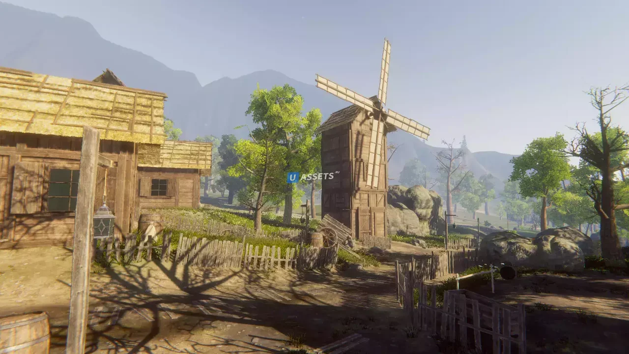 Medieval Village Environment