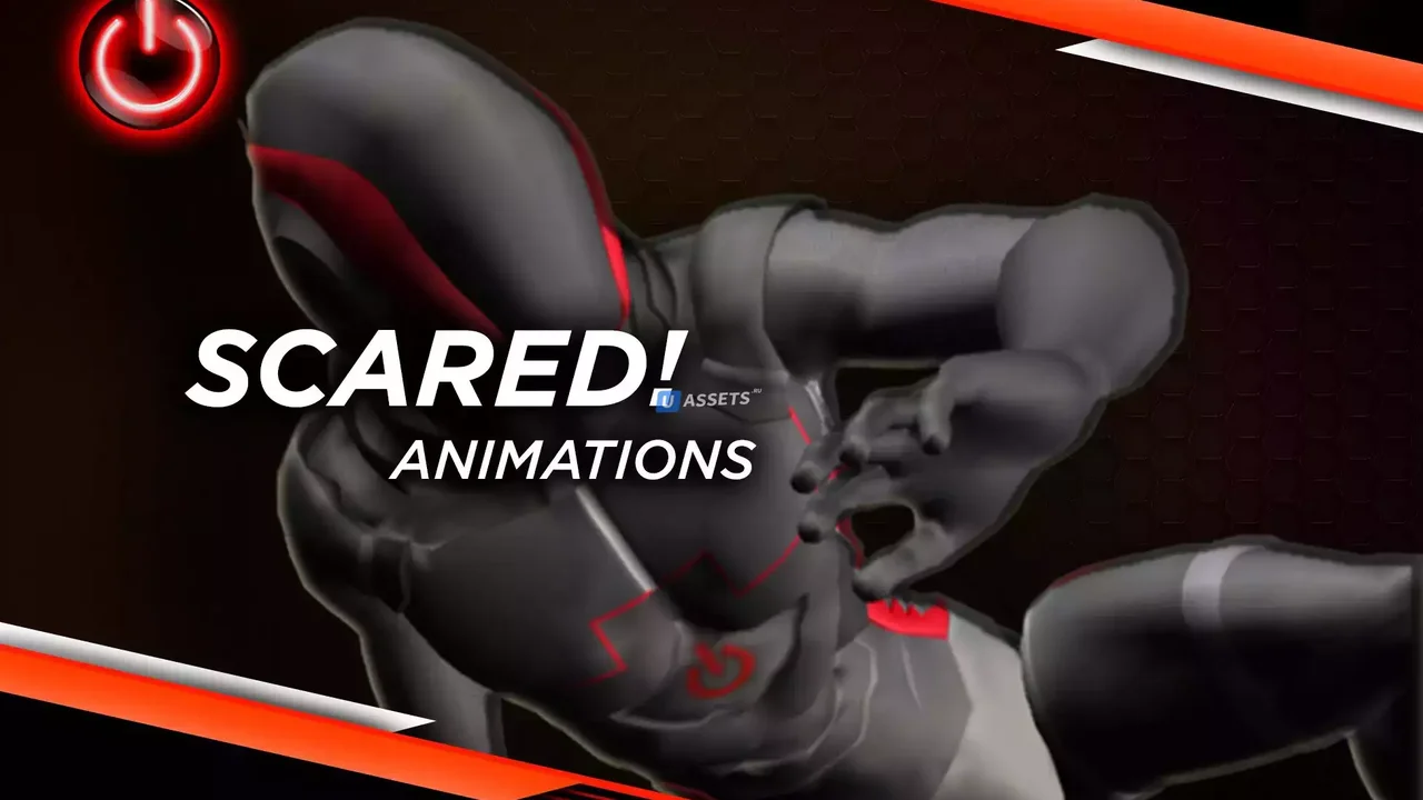 SCARED! - Mocap Animation Pack