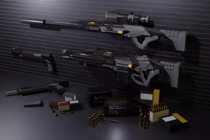 Futuristic Scifi Weapons Pack