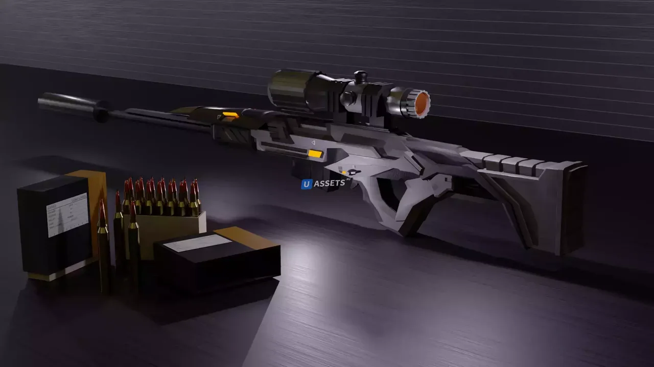 Futuristic Scifi Weapons Pack