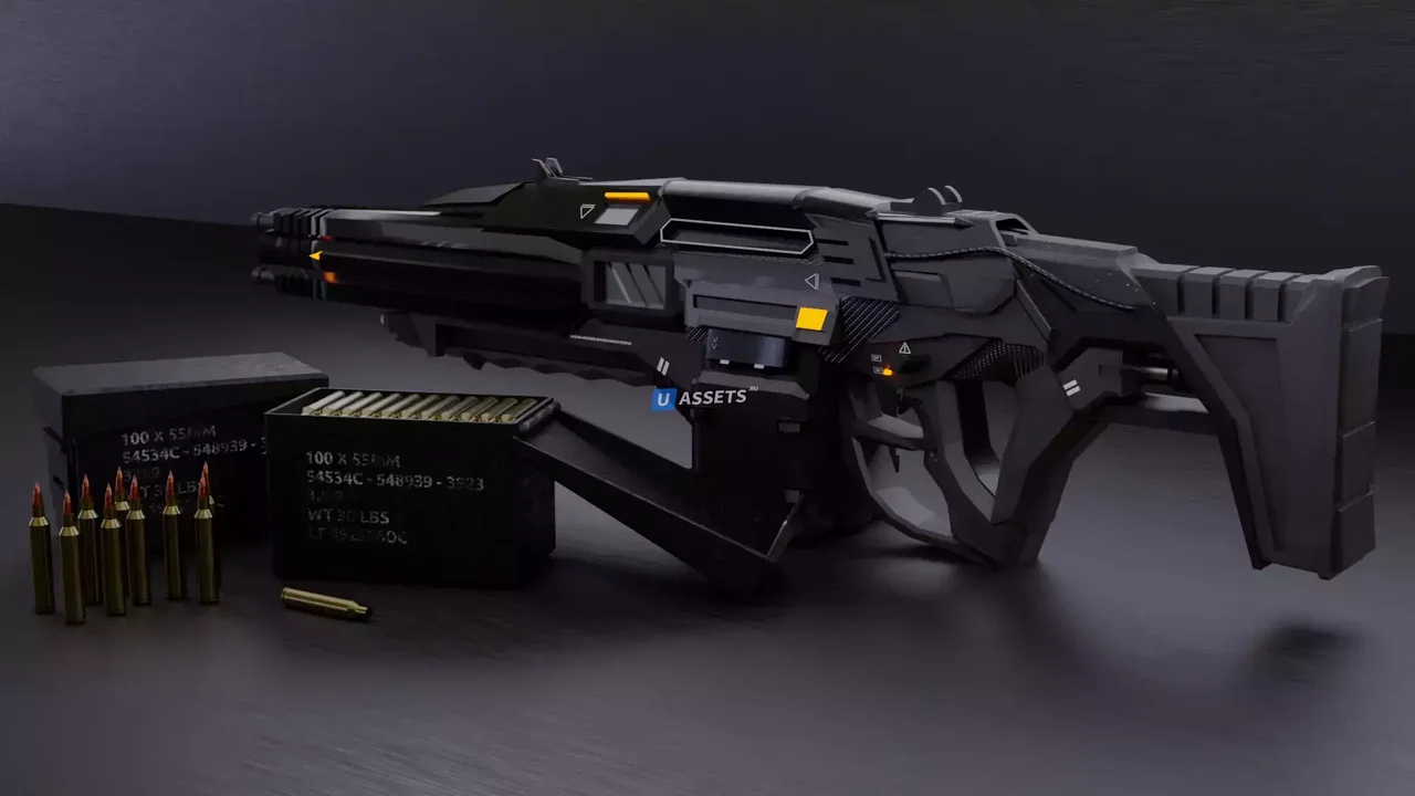 Futuristic Scifi Weapons Pack