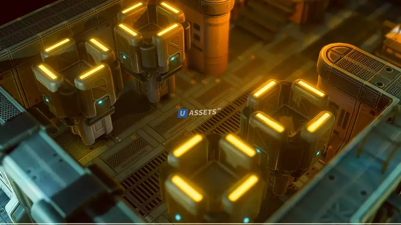 Sci Fi Level Construction Pack 1