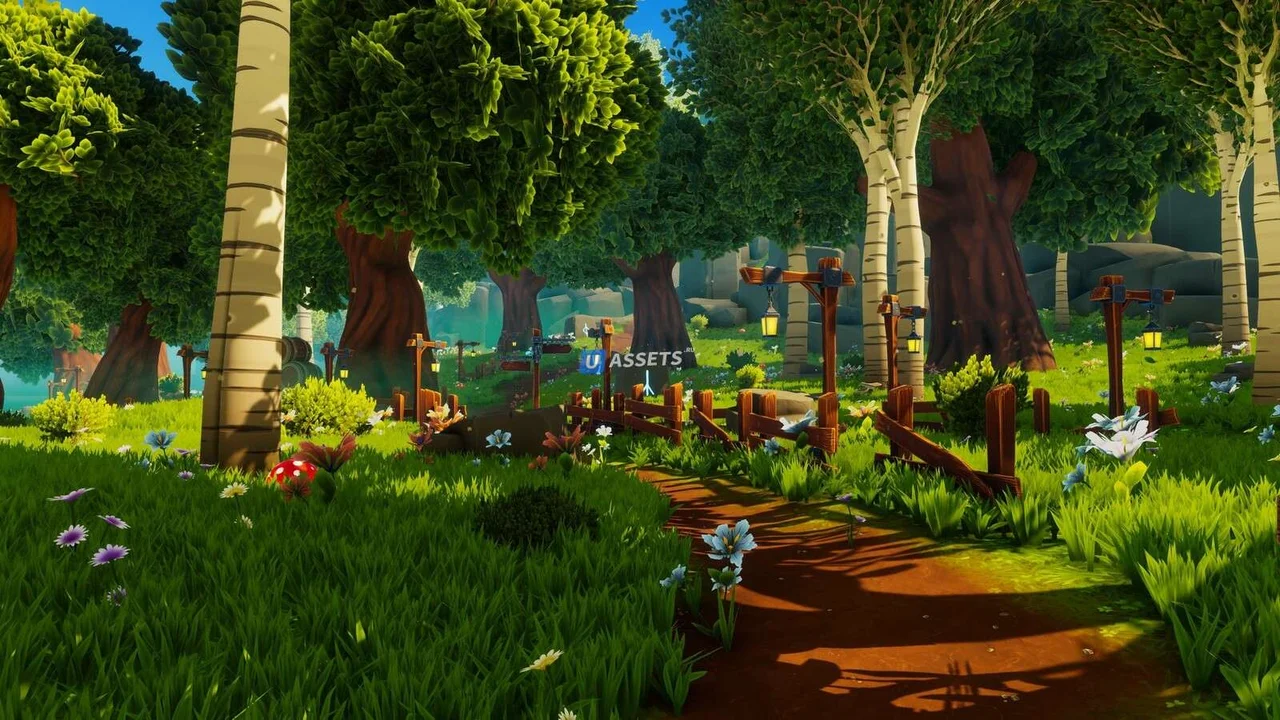 Stylized Fantasy : Forest Environment
