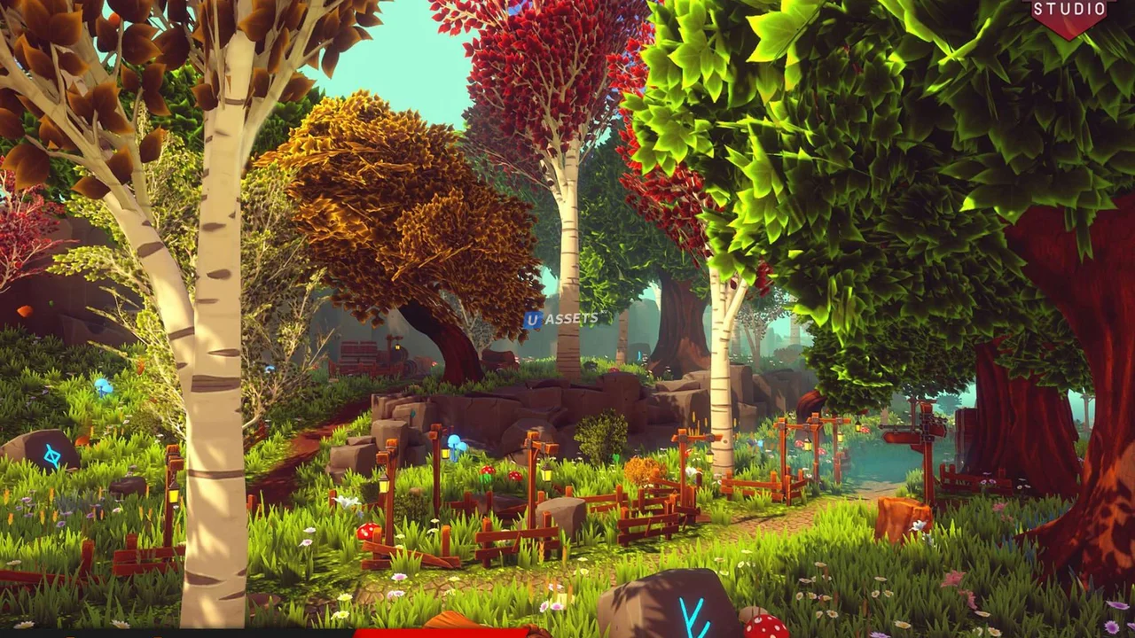 Stylized Fantasy : Forest Environment