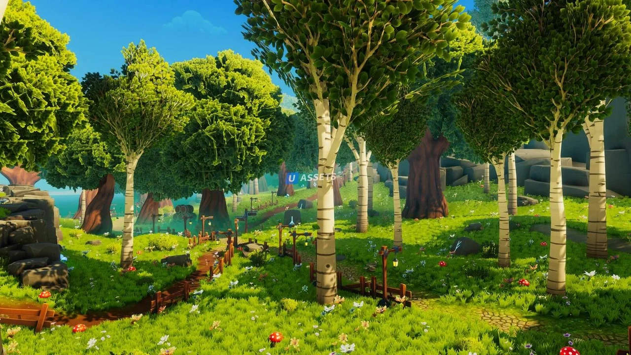 Stylized Fantasy : Forest Environment