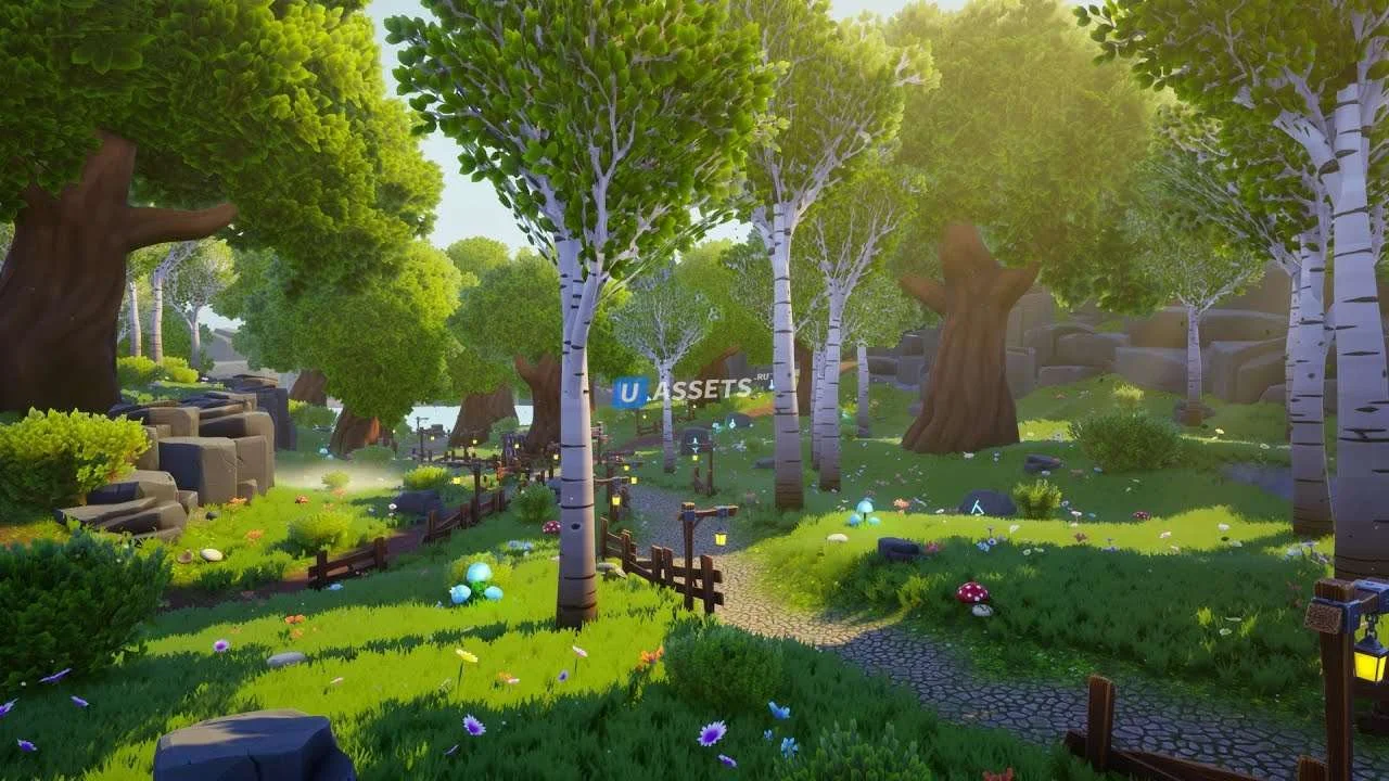 Stylized Fantasy : Forest Environment