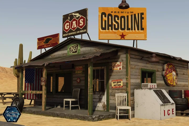 American Gas Station