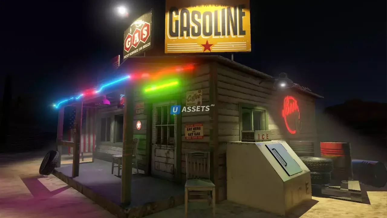 American Gas Station