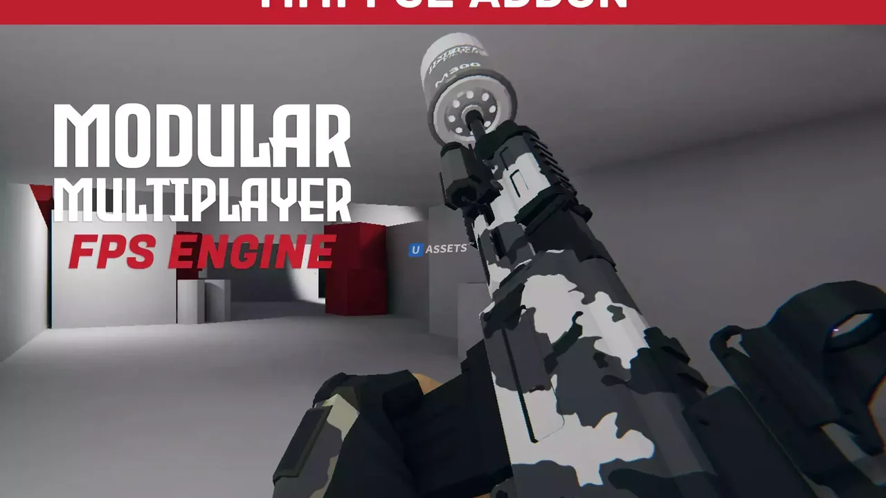 Low Poly FPS Pack for MMFPSE