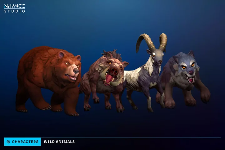 Stylized Wild Animals Pack