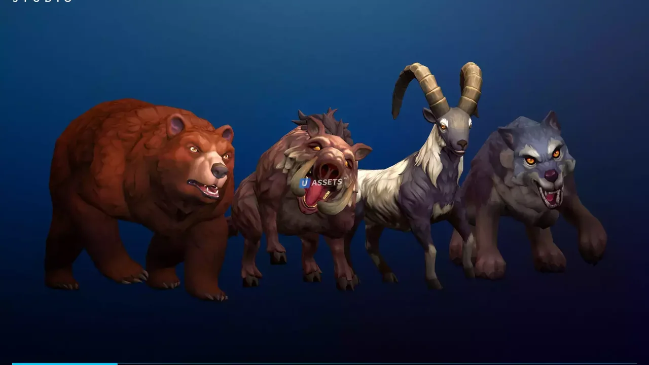 Stylized Wild Animals Pack