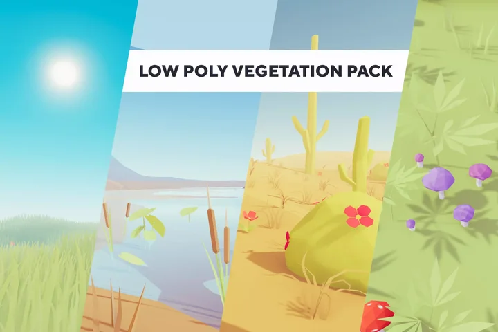Low Poly Vegetation Pack