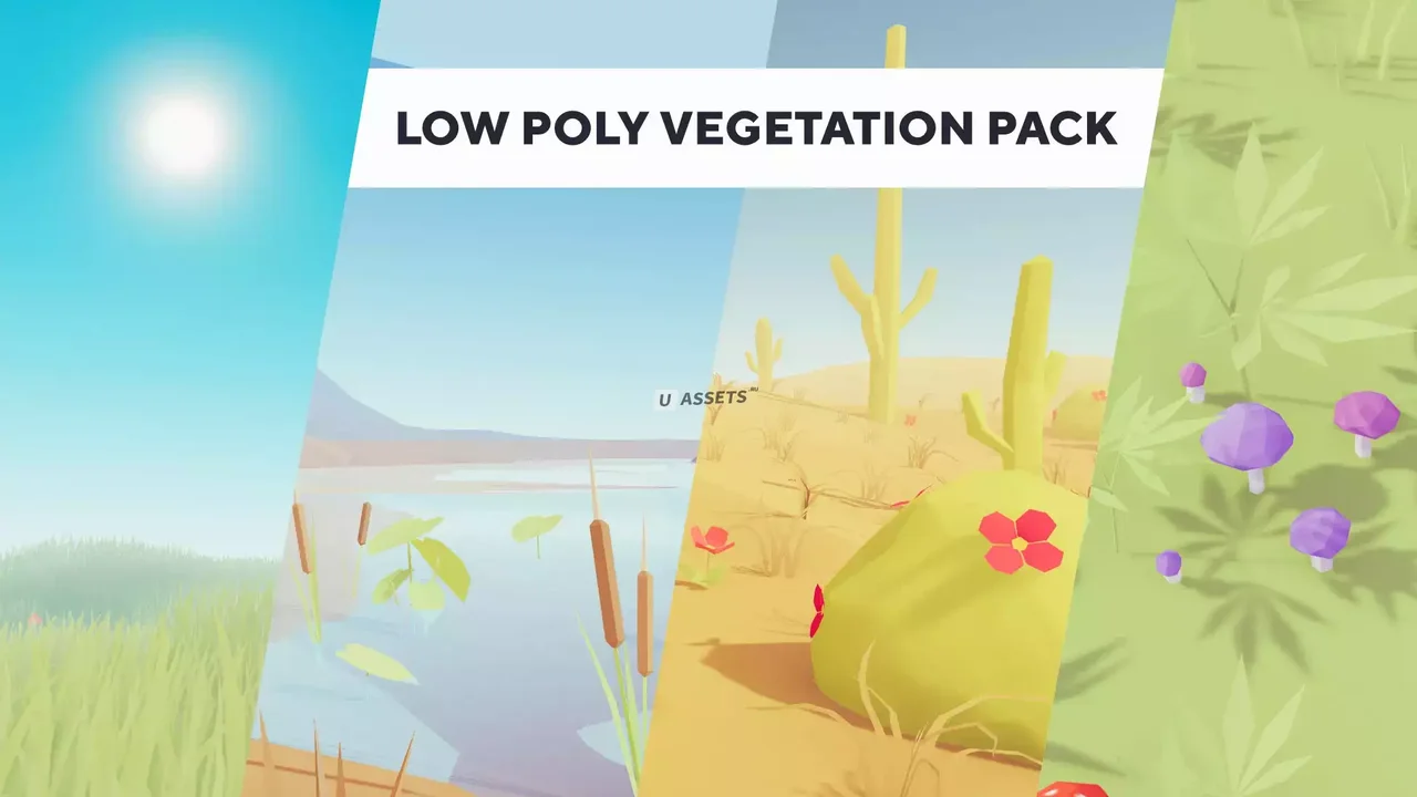 Low Poly Vegetation Pack