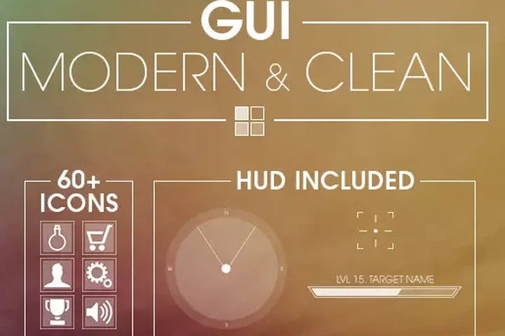 Modern & Clean GUI