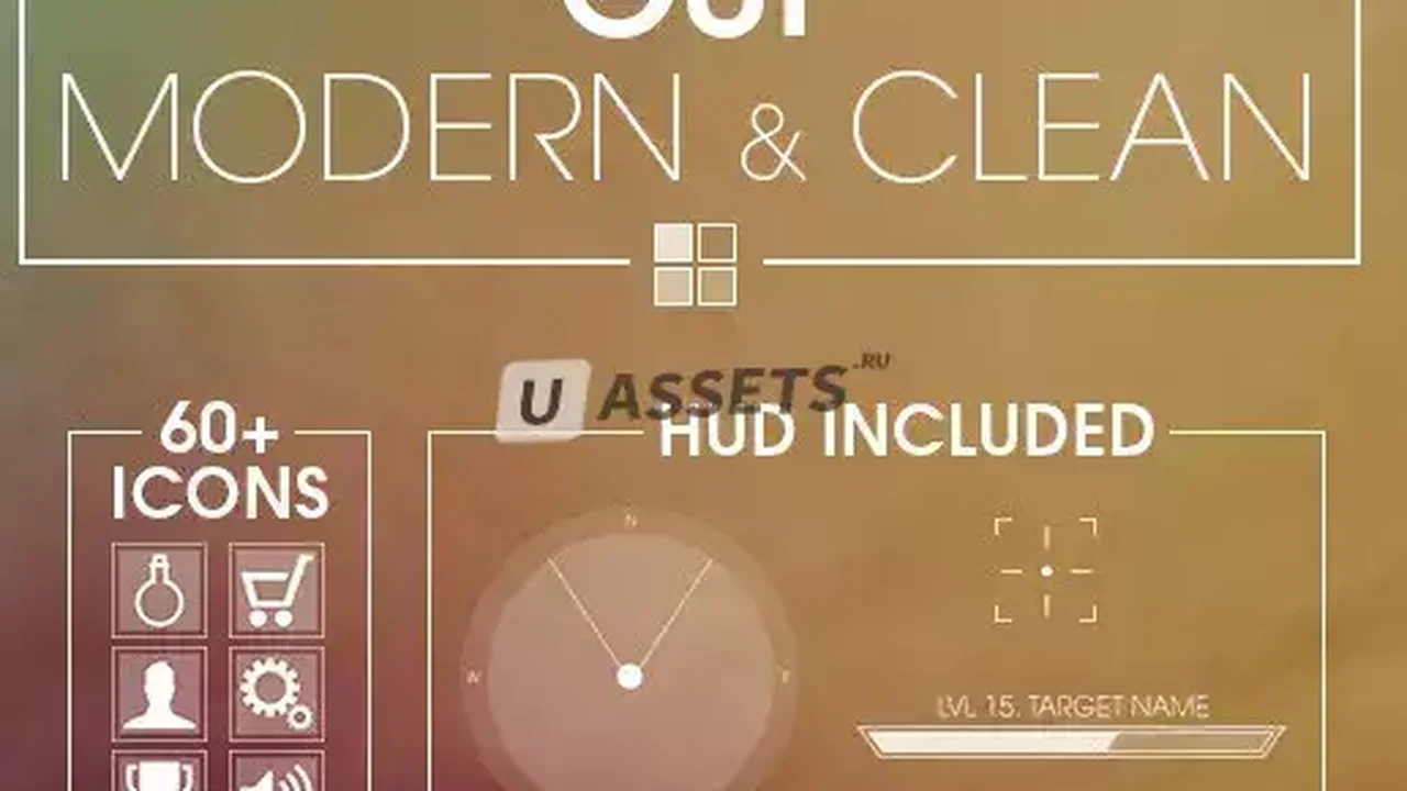 Modern & Clean GUI
