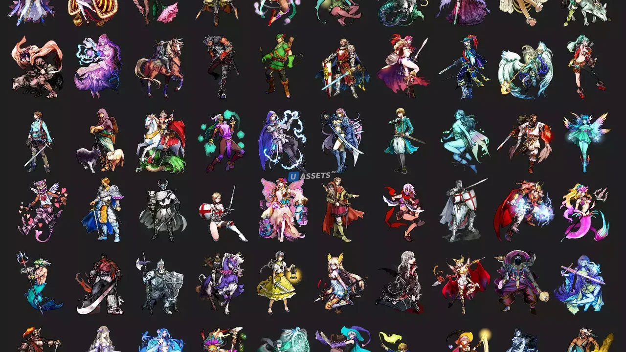 2D Character Pack Vol 4