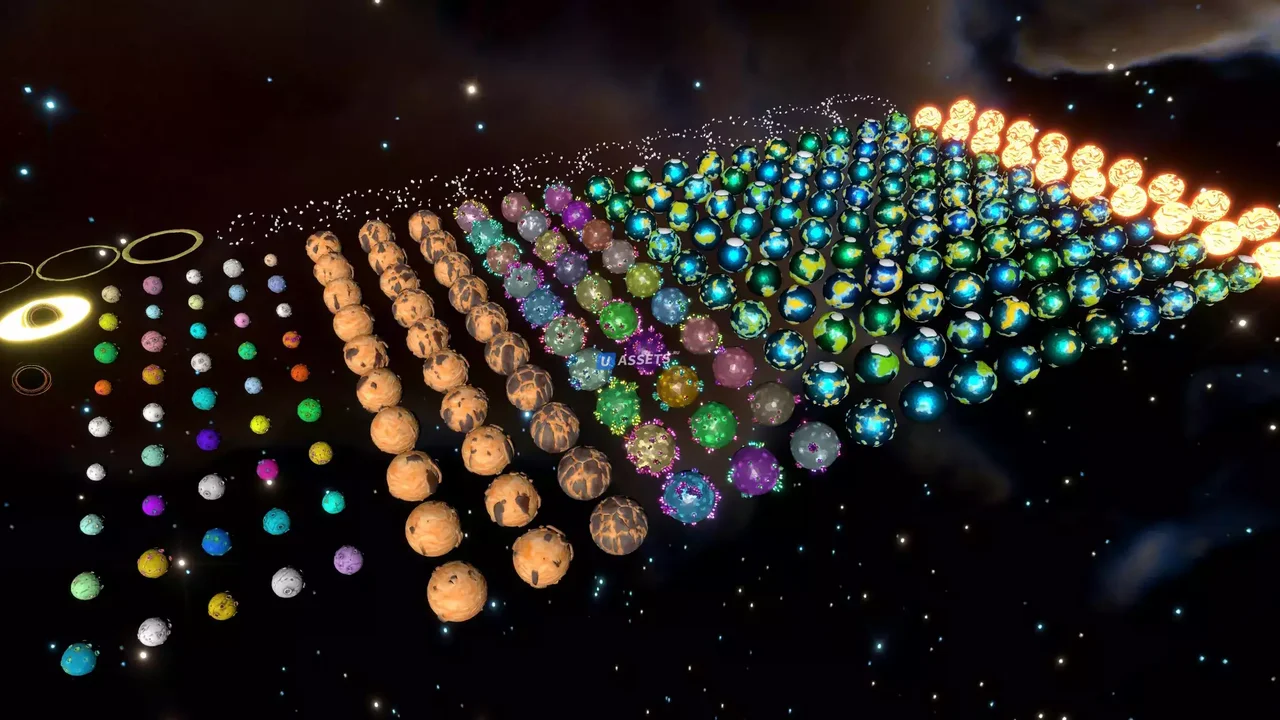Polygon Planets Pack