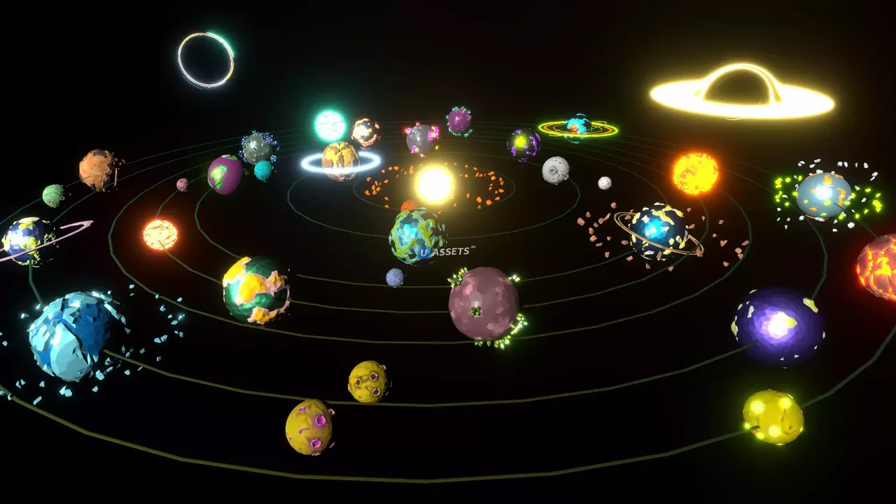 Polygon Planets Pack