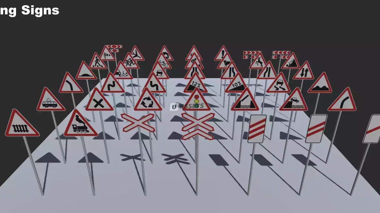 Road Signs Pack 1 (Russian)