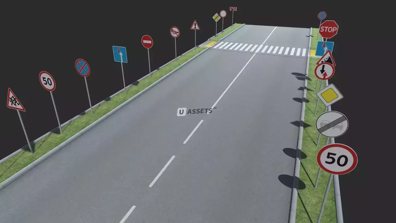 Road Signs Pack 1 (Russian)