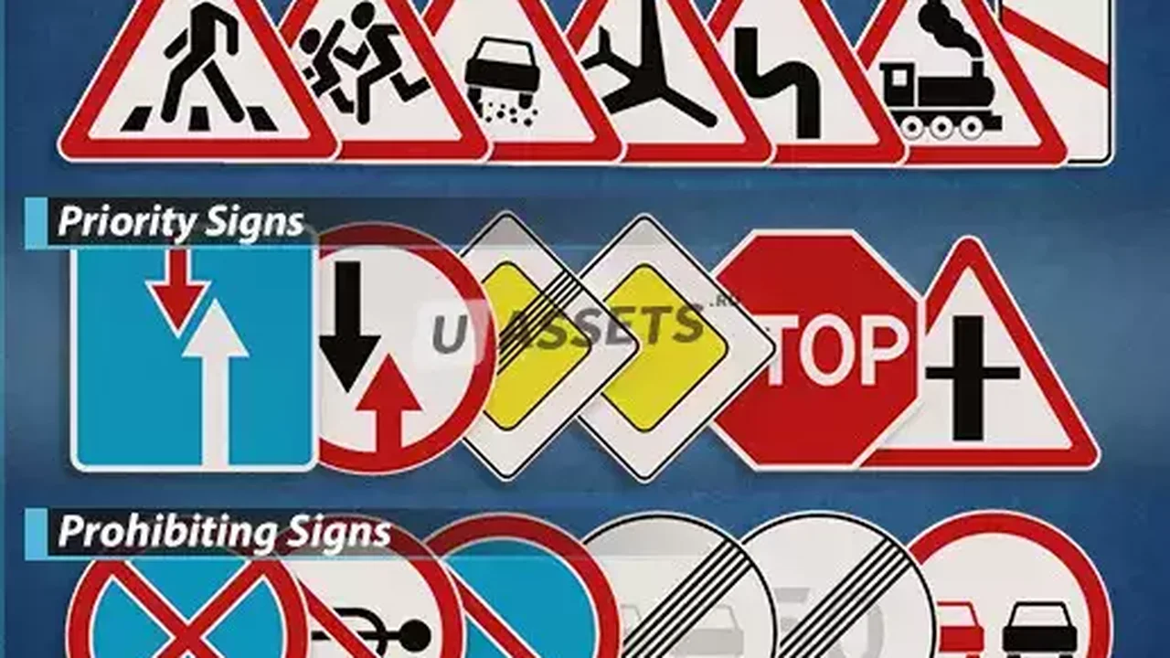 Road Signs Pack 1 (Russian)