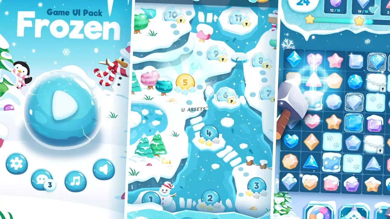 Frozen GUI Pack